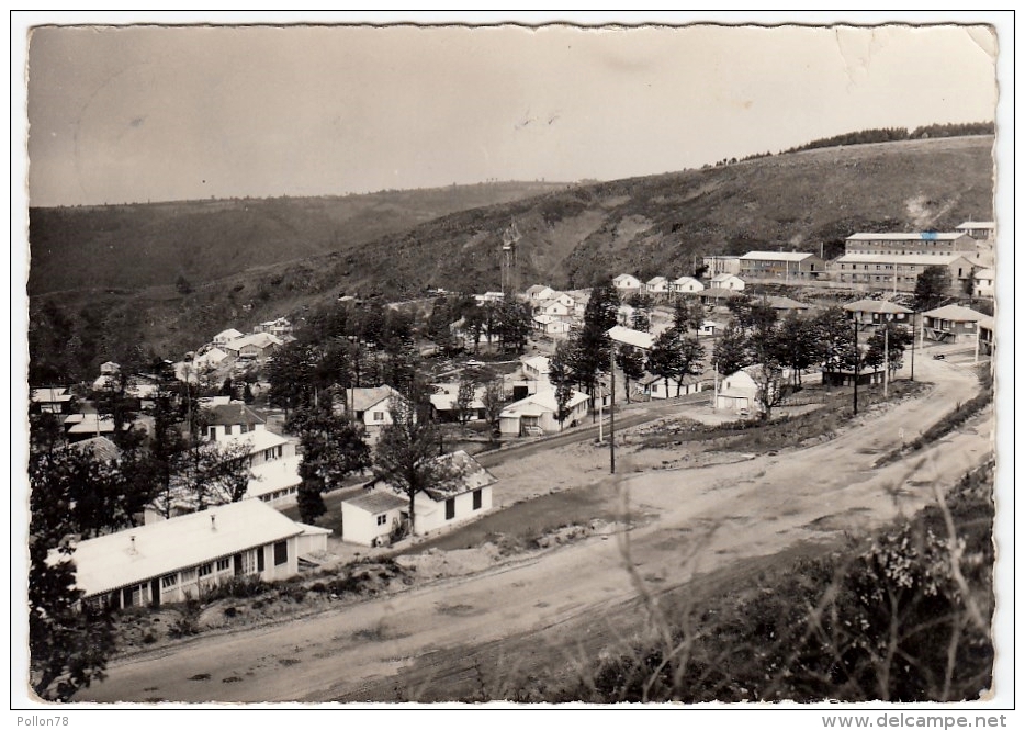 BARRAGE DE GRANDVAL - CANTAL - LA CITE' - VUE GENERALE - 1959 - Altri & Non Classificati