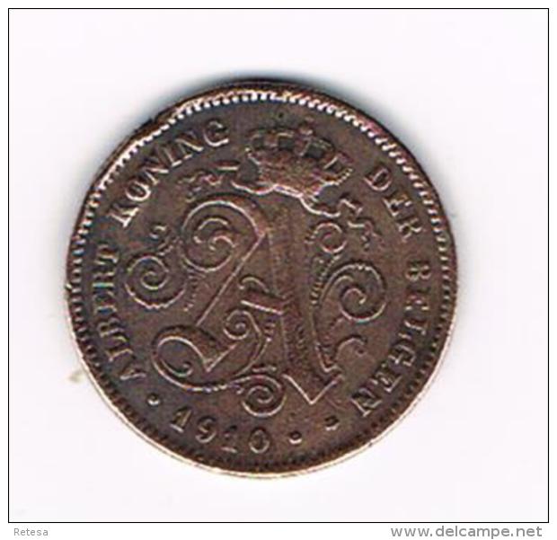 ¨¨ ALBERT I   2 CENTIEM   1910  VL - 2 Cent