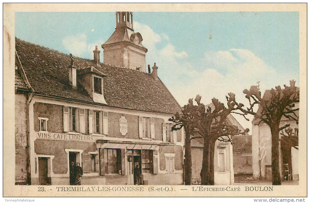 93 - TREMBLAY Les GONESSE - épicerie Café - Boulon - Tremblay En France