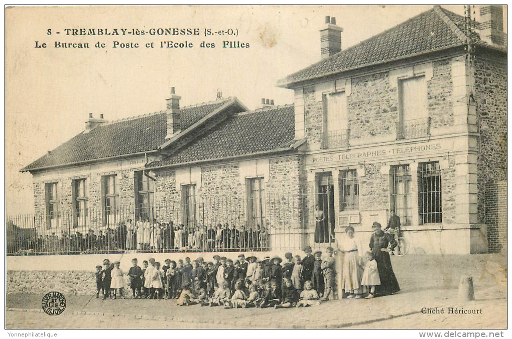 93 - TREMBLAY Les GONESSE - Poste - école Des Filles - Tremblay En France