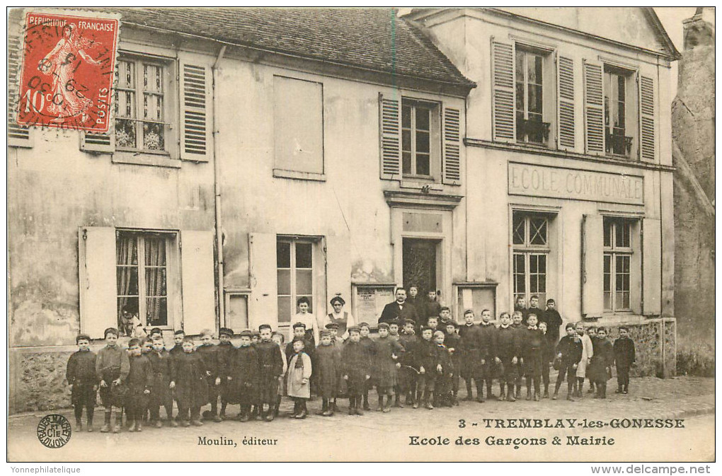 93 - TREMBLAY Les GONESSE - Poste - école Des Garcons - Tremblay En France