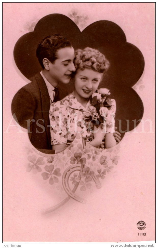 Postkaart / Postcard / CPA / Couple / Romantique / Love / Ed. Fox No 1118 - Couples