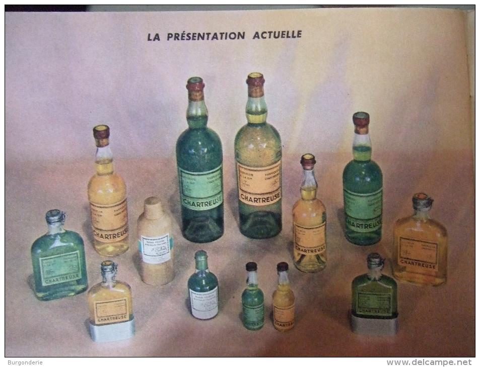 DAUPHINE / LIQUEURS DE  LA GRANDE CHARTREUSE / BELLE PLAQUETTE  EN TBE /1951