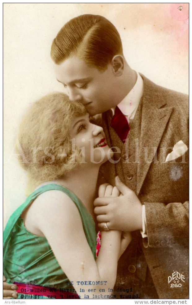 Postkaart / Postcard / CPA / Couple / Romantique / Love / Ed. Dédé No 260 / 1922 - Couples