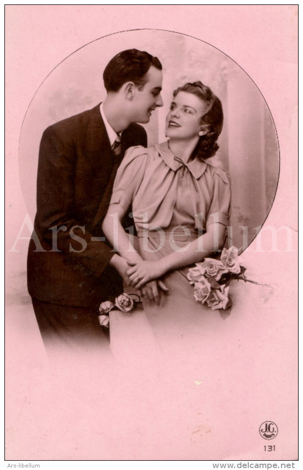 Postkaart / Postcard / CPA / Couple / Romantique / Love / Ed. J. G. Paris No 131 / Unused - Couples