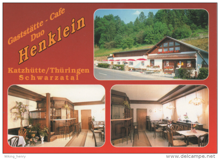 Oberweißbach Katzhütte - Gaststätte Café Duo Henklein - Oberweissbach