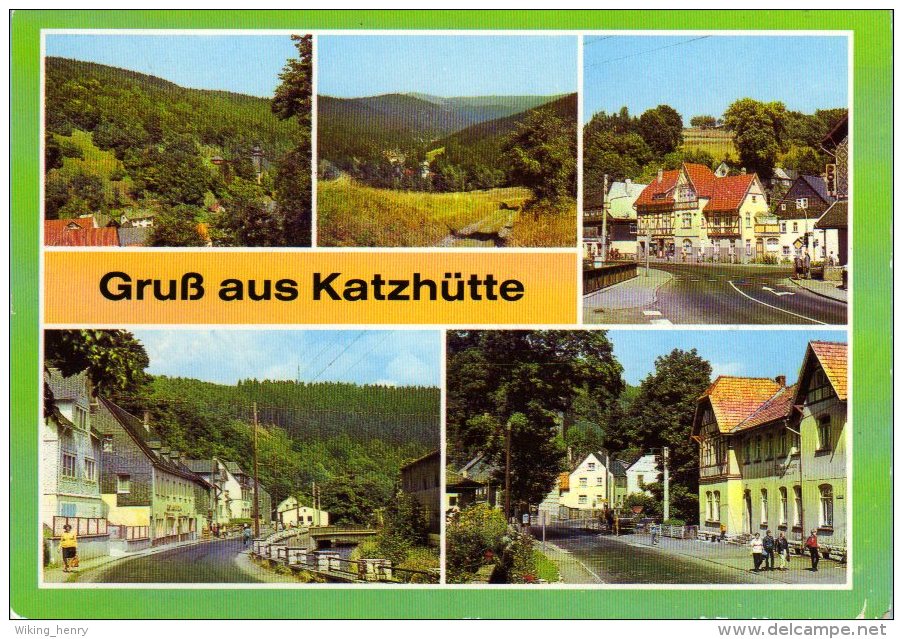 Oberweißbach Katzhütte - Mehrbildkarte 2 - Oberweissbach