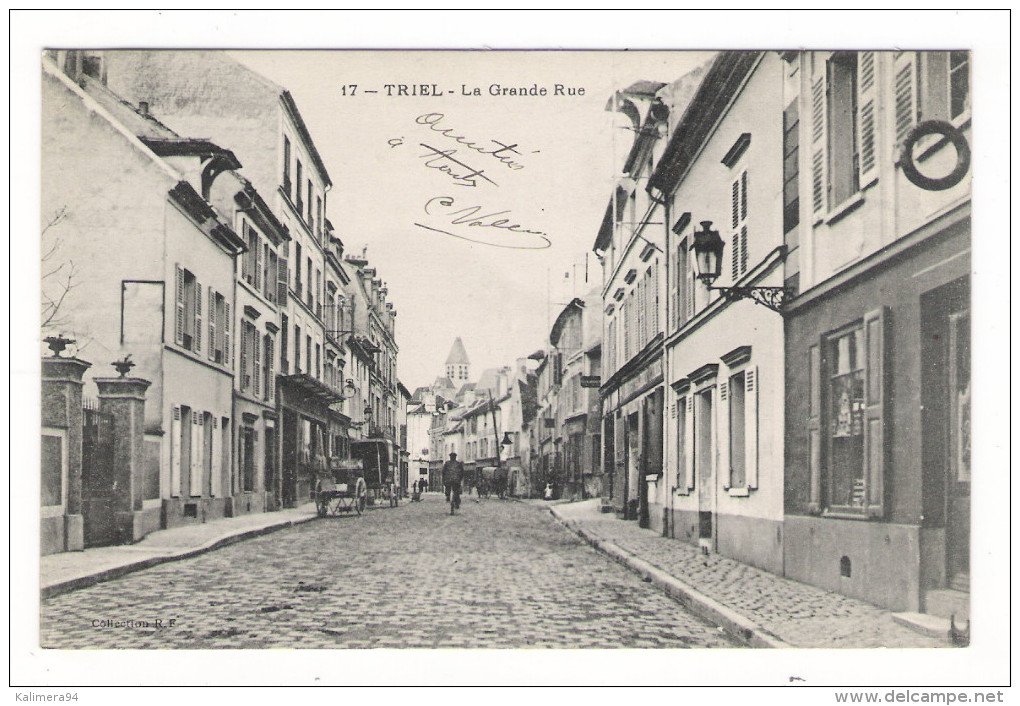 YVELINES  /  TRIEL  /  LA  GRANDE  RUE  /  N° 17 - Triel Sur Seine