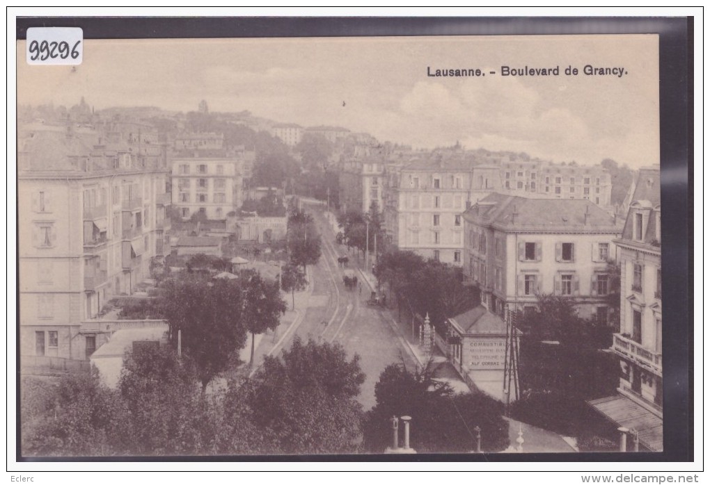 LAUSANNE - BOULEVARD DE GRANCY - TB - Grancy