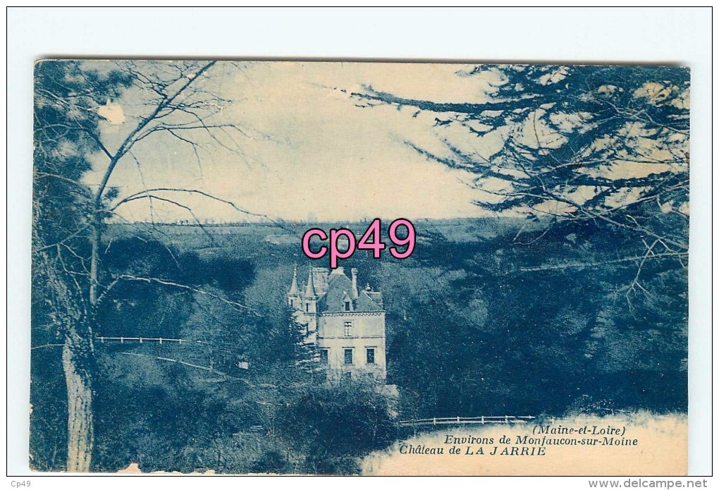 Br - 49 - MONTFAUCON Sur MOINE - Chateau De LA JARRIE - édit. Jelhy Poupin - - Montfaucon