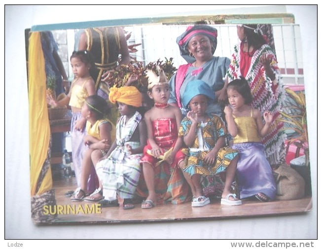 Suriname 30 Jaar Onafhankelijkheid Woman With Children - Suriname