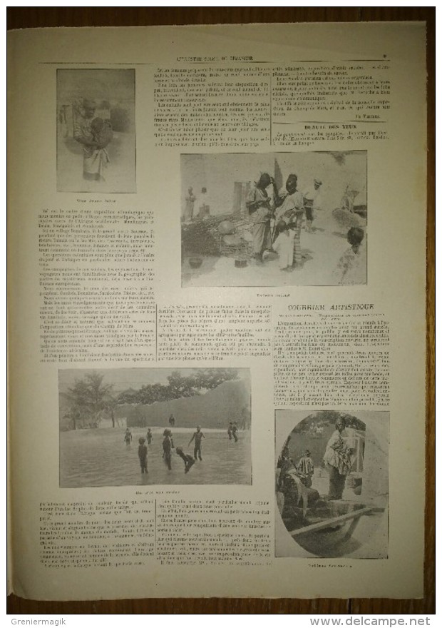 Soleil Du Dimanche 23/06/1895 Mariage D'Hélène De France Avec Le Duc D'Aoste - La Flotte Allemande En Rade De Kiel - Riviste - Ante 1900