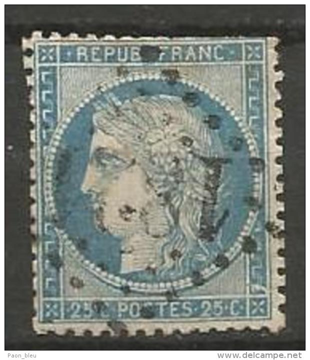 France - Obl. GC1821 ILLIERS Sur Timbre Napoleon III Et/ou Cérès - N°60 - Andere & Zonder Classificatie