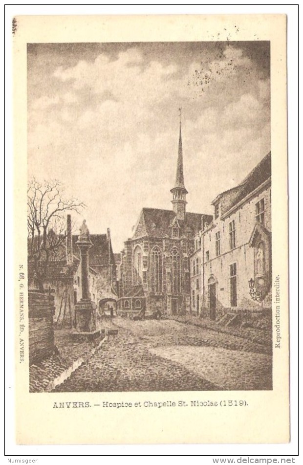 ANVERS     ---  Hospice Et Chapelle St. Nicolas ( 1519 ) - Zwijndrecht