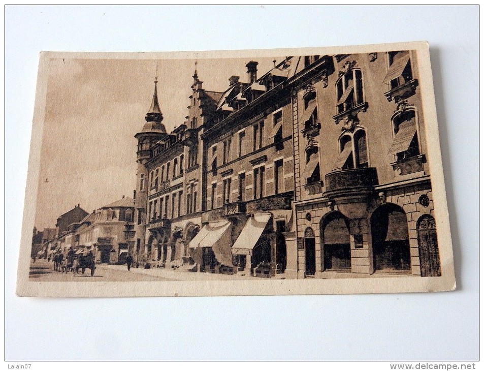 Carte Postale Ancienne : St. LUDWIG: Une Rue , Animé, Attelage - Saint Louis