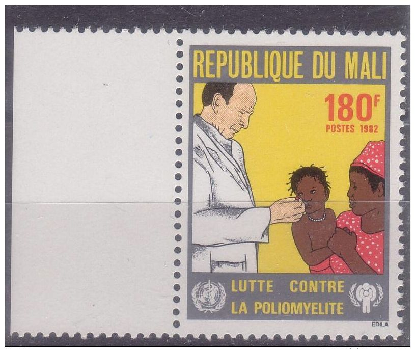 MALI 1982 CAMPAIGN AGAINST POLIO MNH M04142 - Malí (1959-...)