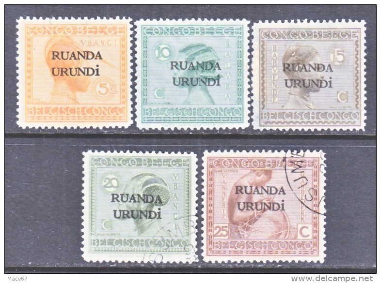 RUANDA  URUNDI  6+   *  (o) - Neufs