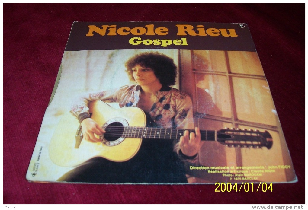 NICOLE RIEU  ° EN COURANT - Autographs