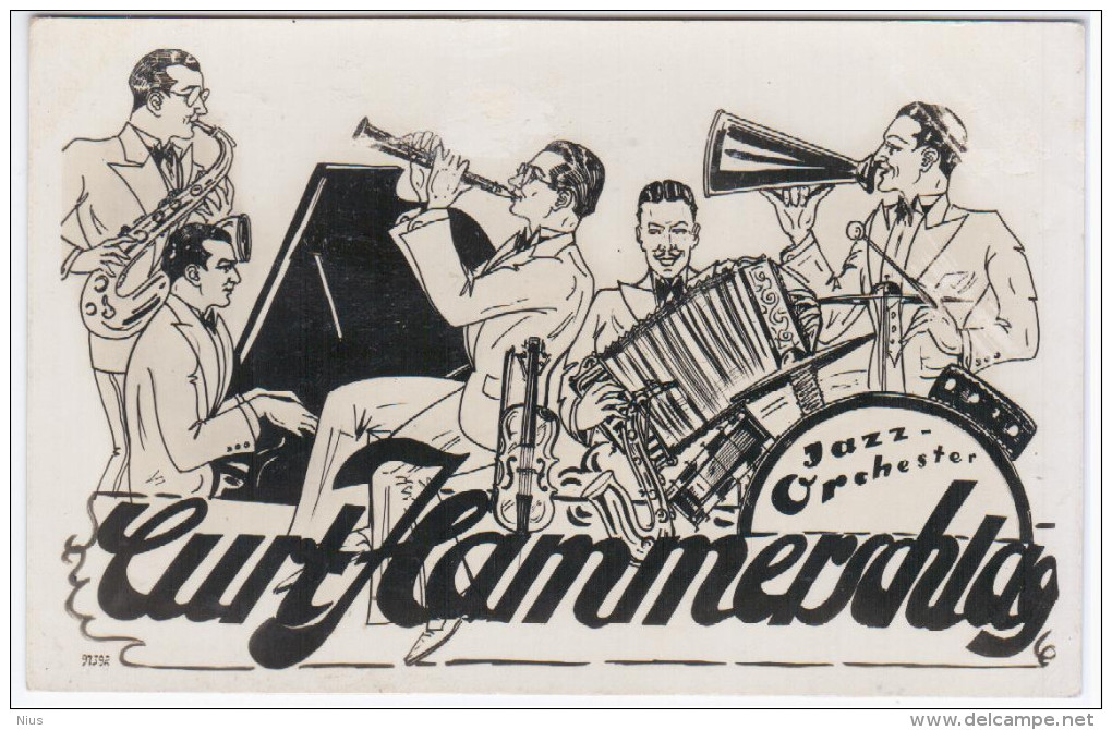 Hammerschlag Jazz Orchester, Accordeon Accordion Sax Piano Violin - Musica E Musicisti