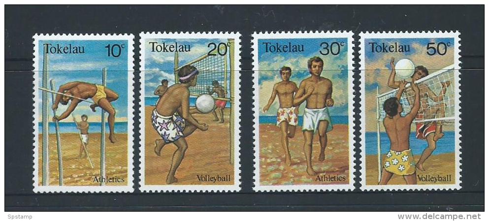 Tokelau 1981 Beach Sport Set 4 MNH - Tokelau