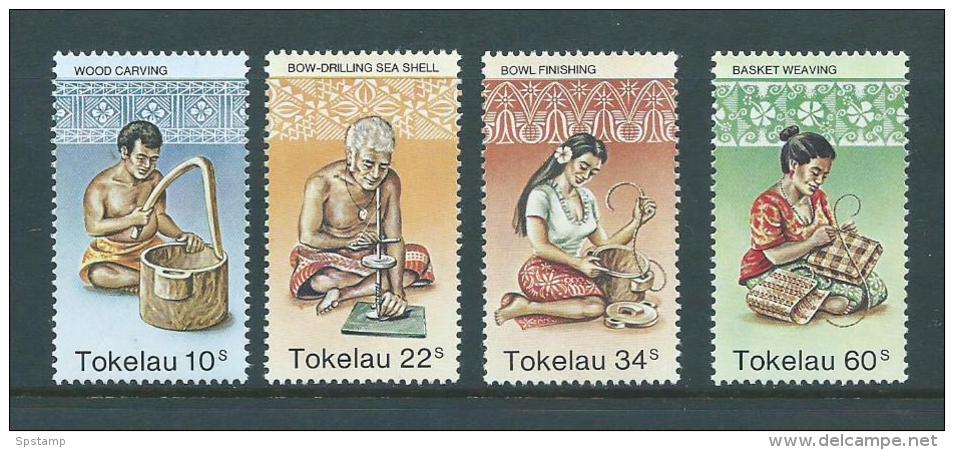 Tokelau 1982 Craft Set 4 MNH - Tokelau