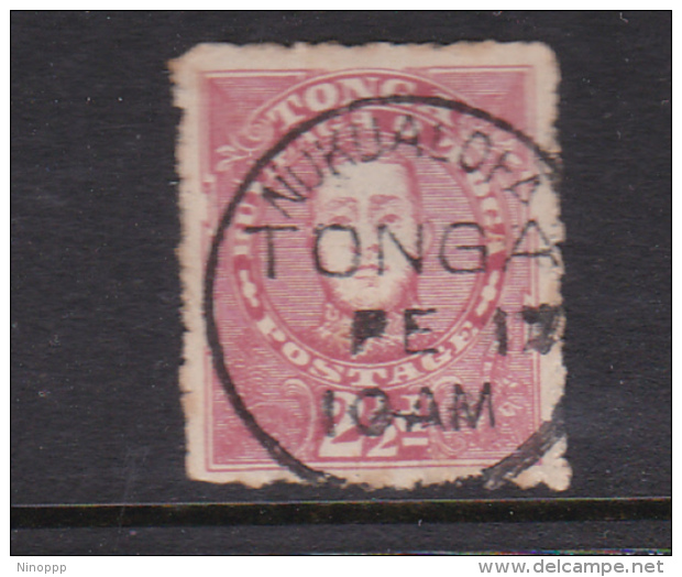 Tonga SG 33 1893 Two And Half Penny Rose Used - Tonga (1970-...)