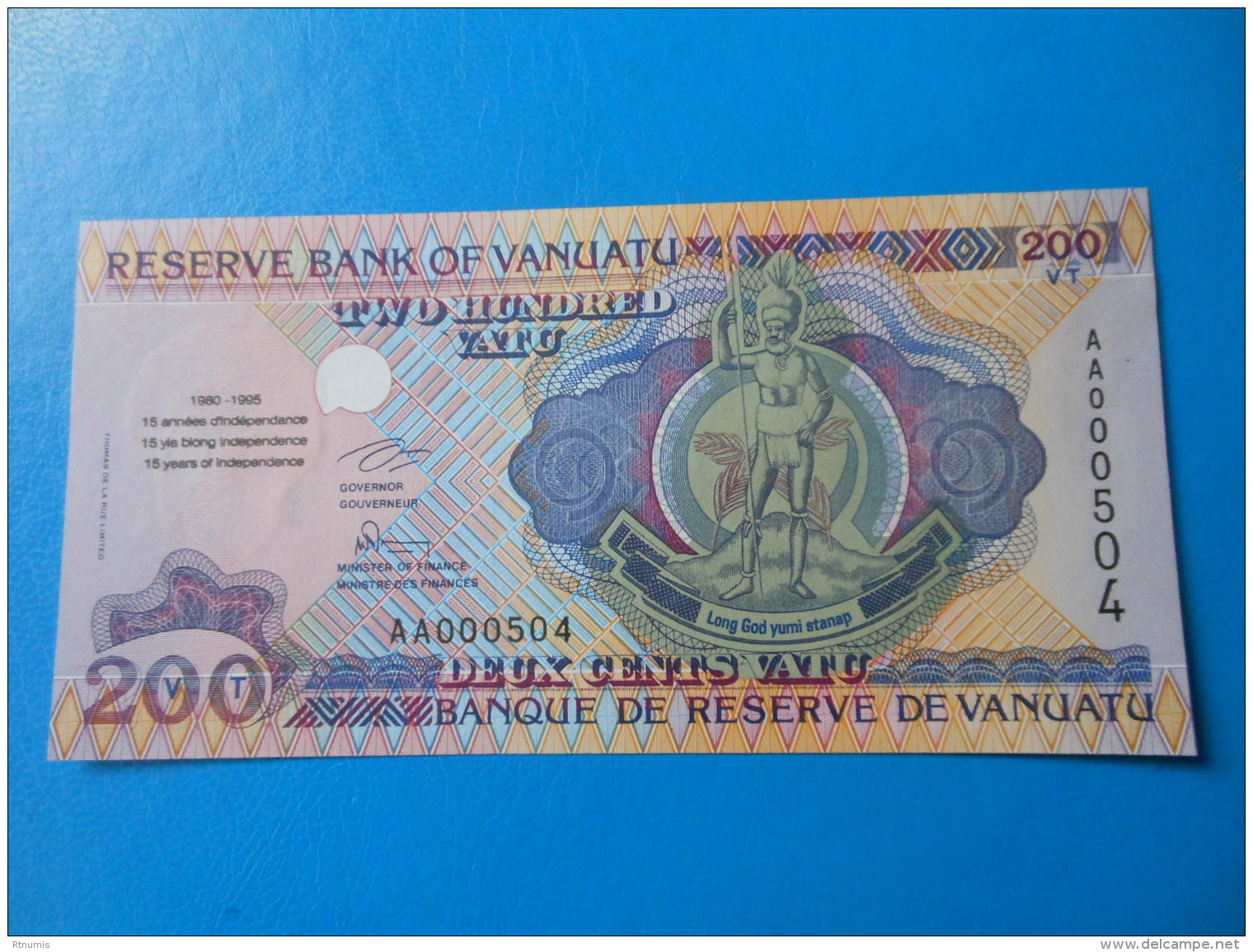 Vanuatu 200 Vatu P.9 NEUF - Vanuatu