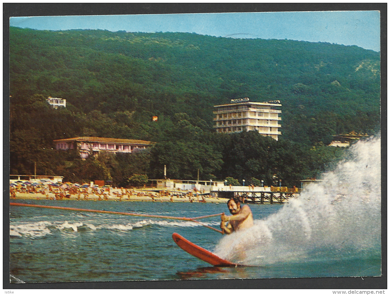Bulgaria, Water-skiing At Golden Sands, 1980. - Wasserski