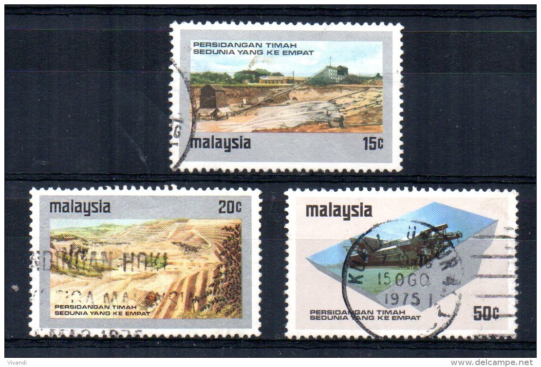 Malaysia - 1974 - 4th World Tin Conference - Used - Malaysia (1964-...)