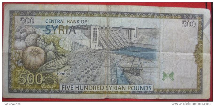 500 Syrian Pounds 1998 (WPM 110) - Syrie