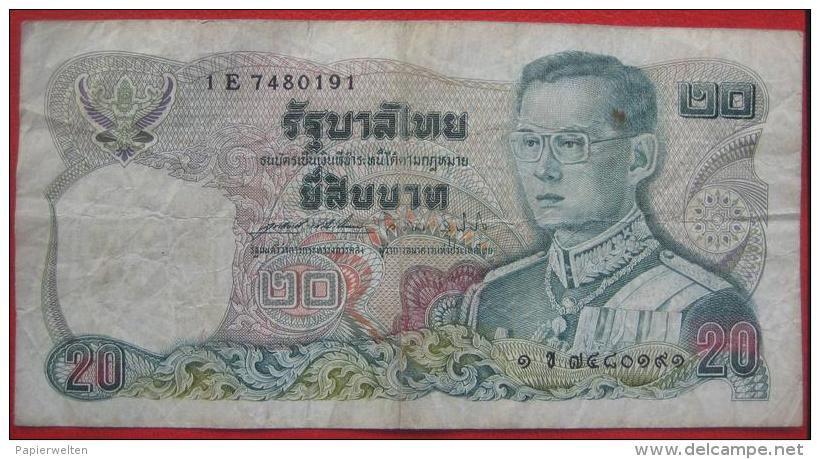 20 Baht 1981 (WPM 88) - Thaïlande