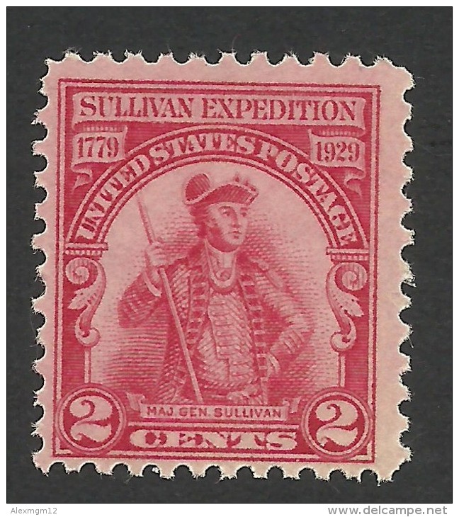 United States, 2 C. 1929, Sc # 657, Mi # 318, MH - Unused Stamps