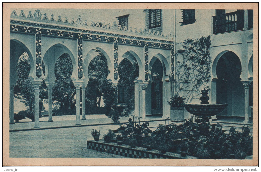 CP - ALGER - PALAIS D´ETE - COUR DE MARBRE - 47/5 - - Alger