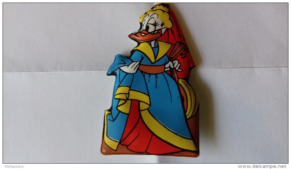 Figurina MIO LOCATELLI Plasteco Serie PAPERINO NEL MEDIOEVO N 10 – NONNA PAPERA - Topolino Paperino Disney - Disney