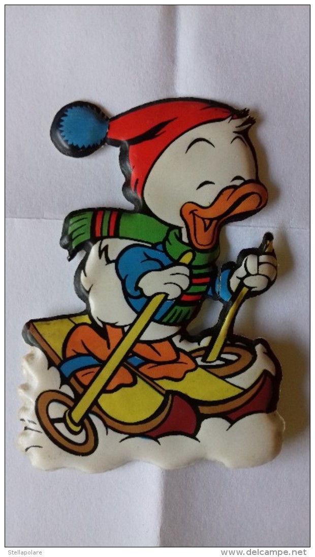 Figurina MIO LOCATELLI Plasteco Serie PAPERINO - N. 14 - QUO -  Topolino Paperino Disney - Disney