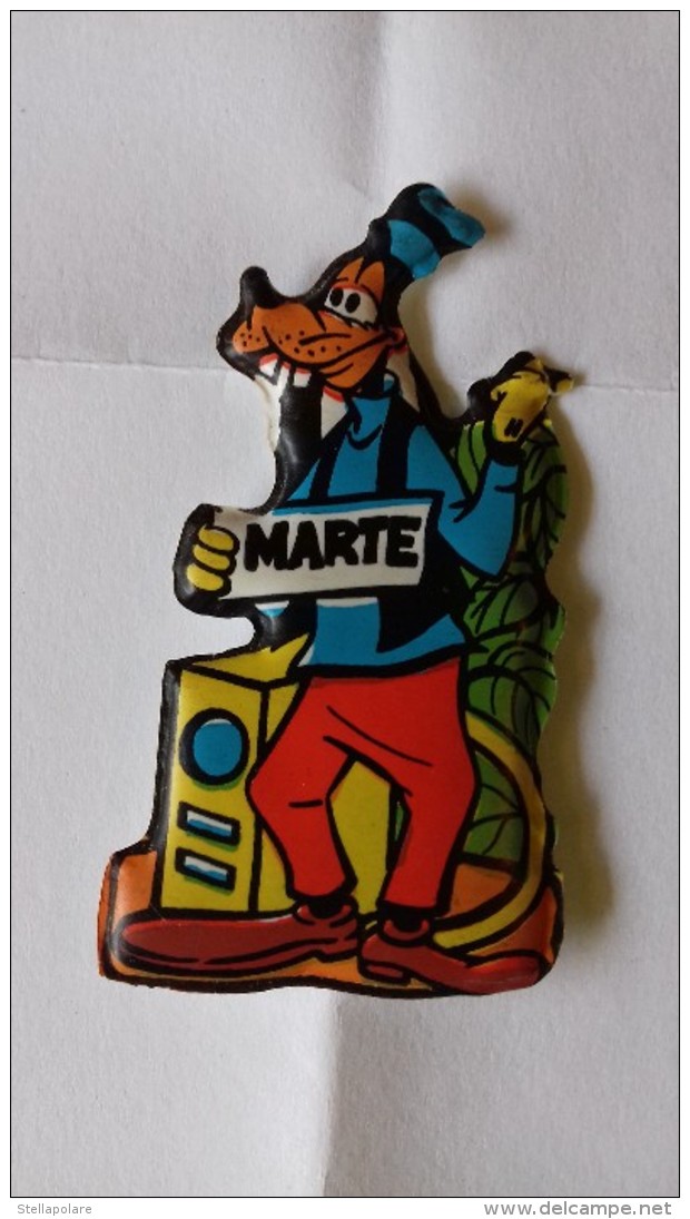 Figurina MIO LOCATELLI Plasteco Serie PAPERINO NELLO SPAZIO N. 9 PIPPO - Topolino Paperino Disney - Disney