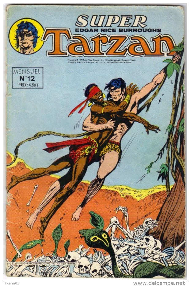 SUPER-TARZAN  N° 12 " SAGEDITION " DE 1979 - Tarzan