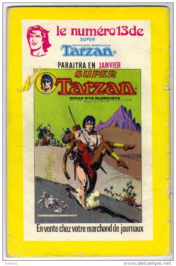 SUPER-TARZAN  N° 12 " SAGEDITION " DE 1979 - Tarzan