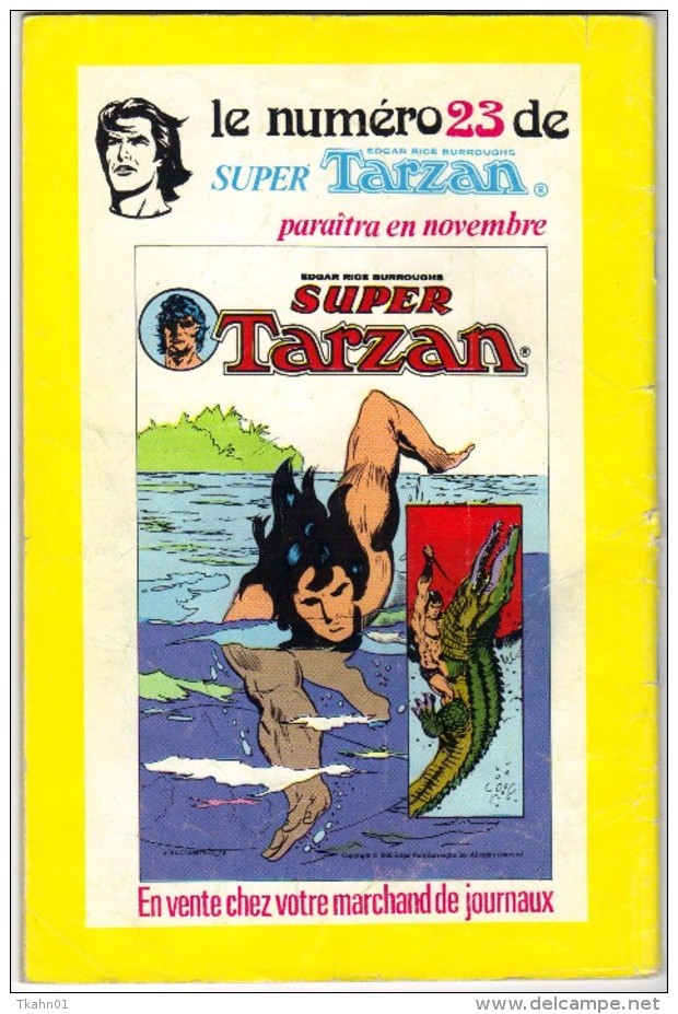 SUPER-TARZAN  N° 22 " SAGEDITION " DE 1980 - Tarzan