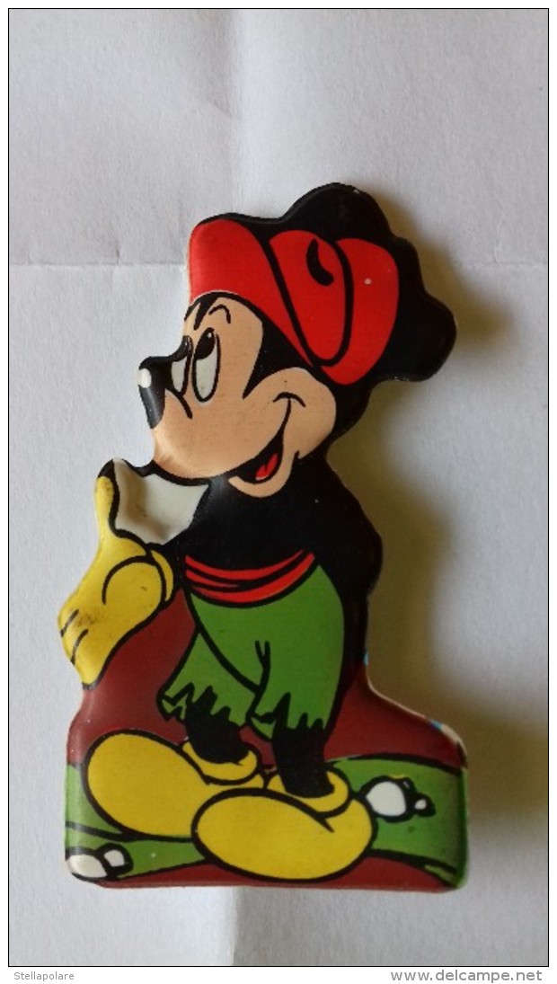 Figurina MIO LOCATELLI Plasteco Serie I BUCANIERI - N. 10 TOPOLINO - Topolino Paperino Disney - Disney