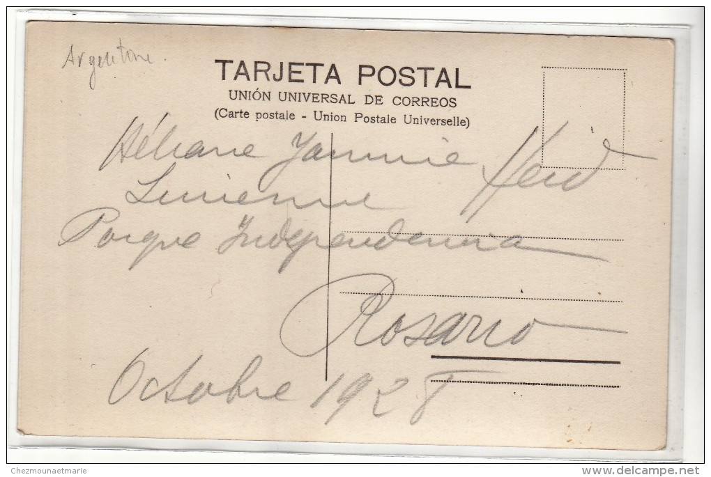 1928 - ARGENTINE - PARQUE DE LA INDEPENDENCIA PARC DE L INDEPENDANCE - CARTE PHOTO - Argentinien