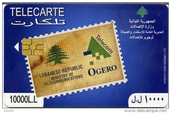 @+ TC Du Liban : Timbre / Stamp - Recto Anglais - Code 408LEB... - Lebanon