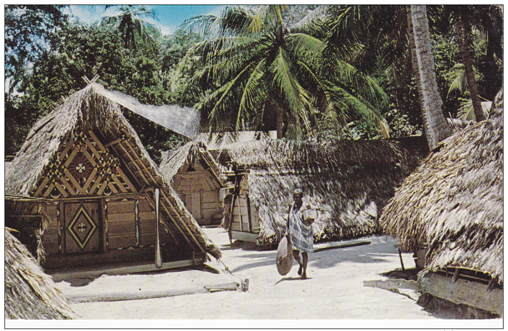 Bushlandcreole Village, Tapanahony River , SURINAM , 50-60s - Suriname