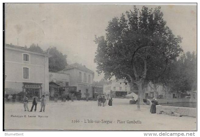 CPA Vaucluse L'Isle Sur Sorgue Circulé - L'Isle Sur Sorgue