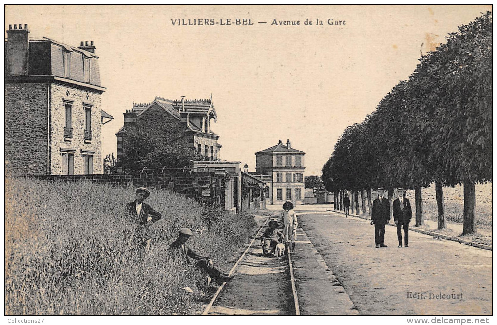 95-VILLIERS-LE-BEL- AVENUE DE LA GARE - Villiers Le Bel