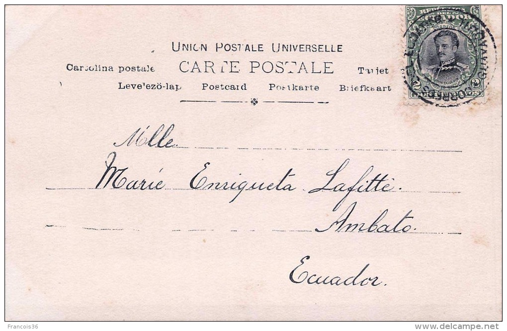 Lot de 7 cartes CPA : Série " Bébé s'amuse " : à la pêche au poisson - Baby fishing - Envoyées en Equateur Ecuador