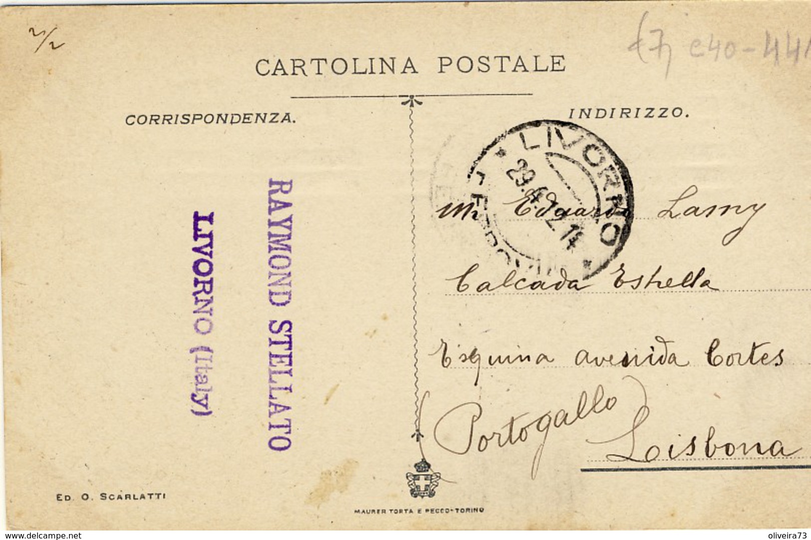 LIVORNO, Barriera Vittorio Emanuele II, 2 Scans - Livorno