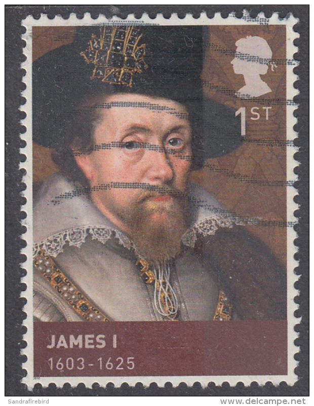 GREAT BRITAIN - 2010  Kings And Queens,  House Of Stuart- King James I 1st SG3087 Used - Used Stamps