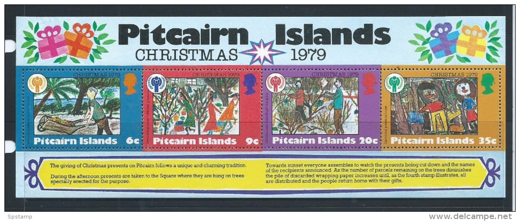 Pitcairn Islands 1979 Christmas IYC Miniature Sheet MNH - Pitcairn Islands