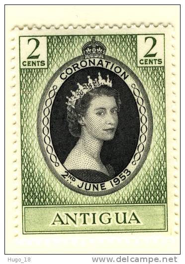 1953 QUEEN ELIZABETH CORONATION   ANTIGUA - Antigua En Barbuda (1981-...)